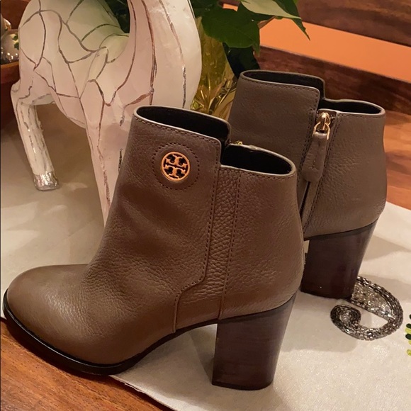 Tory Burch Shoes - Tory Burch booties gray 8.0